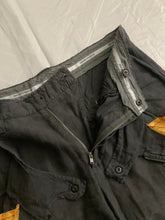 Load image into Gallery viewer, 2000s Armani Linen Workpant with Pocket Gimmick - Size XL
