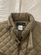 Load image into Gallery viewer, aw1992 Issey Miyake Khaki Quilted Nylon Hidden Cargo Pocket Vest - Size XL
