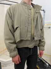 Load image into Gallery viewer, 1980s Marithe Francois Girbaud x Closed Faux Layered Padded Military Bomber - Size L