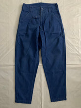 Load image into Gallery viewer, 1980s Katharine Hamnett High Waist &amp; Tapered Military Trousers - Size M