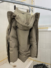 Load image into Gallery viewer, Late 1990s Mandarina Duck Khaki Hooded Down Parachute Parka - Size L