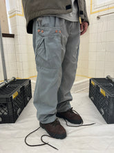 Load image into Gallery viewer, 1980s Marithe Francois Girbaud Adjustable Faded Teal Cargo Pants - Size OS