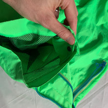 Load image into Gallery viewer, aw2000 Issey Miyake Electric Green Trackpants - Size L