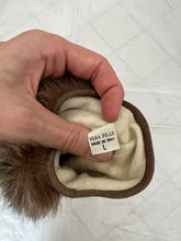 Load image into Gallery viewer, 1990s Armani Fur Gloves - Size L