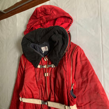 Load image into Gallery viewer, 1990s Armani Red Modular Bondage Jacket - Size L