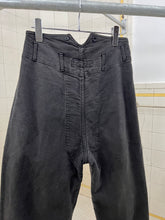 Load image into Gallery viewer, 1980s Katharine Hamnett Moleskin High Waisted Pleated Trousers - Size S