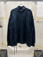 Load image into Gallery viewer, aw1993 Issey Miyake Dyed Sweater with Twill Trim and Shoulder Zipper - Size L