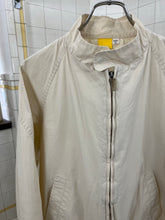Load image into Gallery viewer, 2000s Mandarina Duck Light Bomber Jacket with Sashiko Trim Detailing - Size L