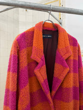 Load image into Gallery viewer, 1980s Armani Plaid Boiled Wool Overcoat - Size M