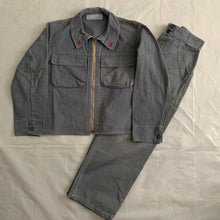 Load image into Gallery viewer, 1950s Vintage "Air France" Faded Mechanic Pants - Size M