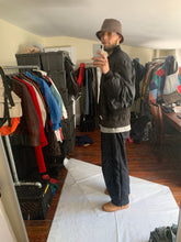 Load image into Gallery viewer, ss1993 Yohji Yamamoto Reversible Nylon &amp; Wool Cropped Bomber Jacket - Size OS