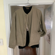 Load image into Gallery viewer, 1980s Issey Miyake Cotton Khaki Baseball Jacket - Size M