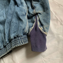 Load image into Gallery viewer, 1980s Katharine Hamnett Denim Cargo Bomber Jacket - Size L