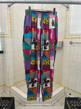 Load image into Gallery viewer, 1980s Marithe Francois Girbaud x Complements Loud Oriental Graphic Baggy Pants - Size XS