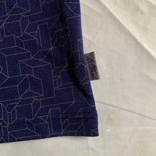 Load image into Gallery viewer, 2000s Lad Musician Reflective Geometric Print Tee - Size S