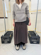 Load image into Gallery viewer, 2000s Mandarina Duck Contemporary Pullover Hoodie with Hidden Mesh Kangaroo Pocket - Size S