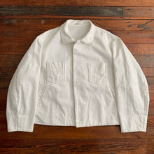 Load image into Gallery viewer, ss1996 Yohji Yamamoto Flower and Boys White Work Jacket - Size XL