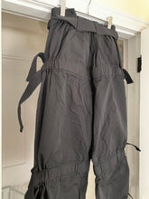 Load image into Gallery viewer, aw2015 Craig Green Black Oversized Bondage Parachute Pants - Size OS