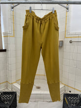 Load image into Gallery viewer, 1980s Issey Miyake Yellow Sweatpants with Ribbed Pocket Detailing - Size OS