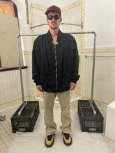 Load image into Gallery viewer, 1980s Marithe Francois Girbaud x Closed Black Waist Cinch Bomber - Size L
