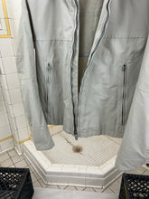 Load image into Gallery viewer, Late 1990s Mandarina Duck Light Grey Technical Jacket with Packable Hood - Size S