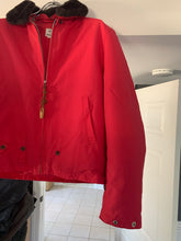 Load image into Gallery viewer, 2000s Vintage Jipijapa Red Nylon Backzip Jacket with Removable Fur Collar - Size M