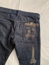 Load image into Gallery viewer, ss2008 Issey Miyake APOC Skeleton Leg Bone Pants - Size L