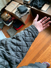 Load image into Gallery viewer, 1990s Armani Heavy Textured Quilted Nylon Trucker Jacket - Size XL