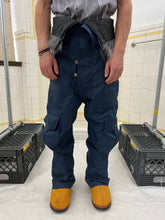 Load image into Gallery viewer, 1990s Dexter Wong Nylon Cargo Waders with Faux Fur Trim - Size L