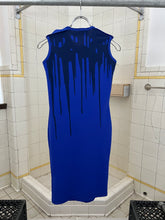 Load image into Gallery viewer, 1990s Dexter Wong Nylon Paint Drip Print Dress - Size XS