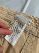 Load image into Gallery viewer, 2000s Armani Beige Gimmick Cargo Pocket Work Pants - Size S