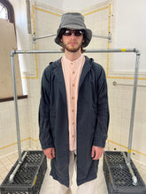 Load image into Gallery viewer, 2000s Mandarina Duck Hooded Long Coat with Neck Cutout - Size M