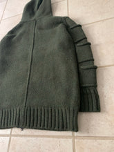 Load image into Gallery viewer, 1990s Ryuichiro Shimazaki Multi-Pocket Wool Hooded Sweater - Size M