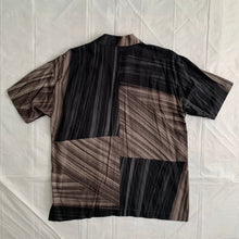 Load image into Gallery viewer, ss1992 Issey Miyake Earth Tone Boxy Cut Brutalist Rayon Shirt - Size XL