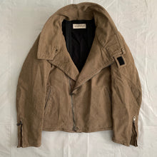 Load image into Gallery viewer, 2000s Armani High Neck Rider Jacket with Backpack Straps - Size L