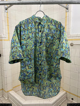 Load image into Gallery viewer, 1980s Katharine Hamnett Green Brick Graphic Shirt - Size M