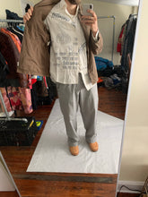 Load image into Gallery viewer, ss1999 Issey Miyake Grid Pattern Loose Pajama Trousers - Size XL