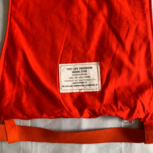 Load image into Gallery viewer, 1980s Vintage Life Preserver Vest Bag - Size OS