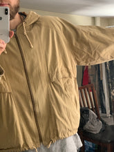 Load image into Gallery viewer, 1990s Armani Faded Yellow Paneled Hooded Work Jacket  - Size XL