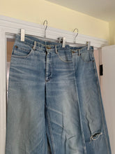 Load image into Gallery viewer, 1990s CDGH Faded Vintage White Label Denim with Knee Blowout - Size S