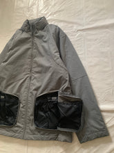 Load image into Gallery viewer, 2000s Vintage Nike Grey Technical Jacket with Modular Hidden Pockets and Hood - Size L