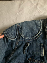Load image into Gallery viewer, aw1986 Katharine Hamnett Denim Cargo Bomber Jacket - Size L