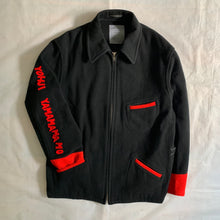 Load image into Gallery viewer, aw1990 Yohji Yamamoto Wool "Yohji Yamammamamo" Chore Jacket - Size M