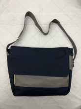 Load image into Gallery viewer, Late 1990s Mandarina Duck Navy Messenger Bag - Size OS