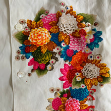 Load image into Gallery viewer, ss1987 Yohji Yamamoto Question Bouquet Shirt - Size OS