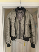 Load image into Gallery viewer, aw1994 Issey Miyake Dual Zip Robocop Bomber with Coated Nylon - Size XL