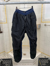 Load image into Gallery viewer, 1990s Vintage Destroy Navy Two-Tone Nylon Cotton Sweatpants - Size L