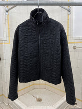 Load image into Gallery viewer, 1990s Dexter Wong Quilted Chevron Cropped Jacket - Size L