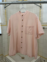 Load image into Gallery viewer, ss2000 Issey Miyake Men Dusty Pink Mandarin Collar Shirt - Size M