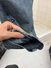 Load image into Gallery viewer, ss2005 Junya Watanabe Blue Jeans with Zip Thigh Pockets - Size S